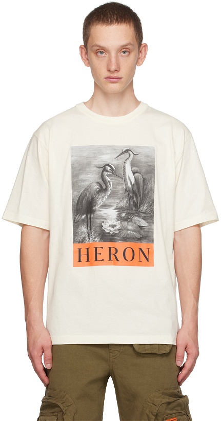 Photo: Heron Preston Off-White 'Heron' T-Shirt