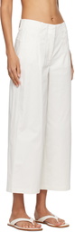 Staud Off-White Luca Trousers