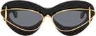LOEWE Black Double Frame Sunglasses