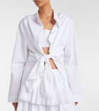 Alaïa Cotton poplin blouse
