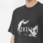 Represent Men's Swan T-Shirt in Black