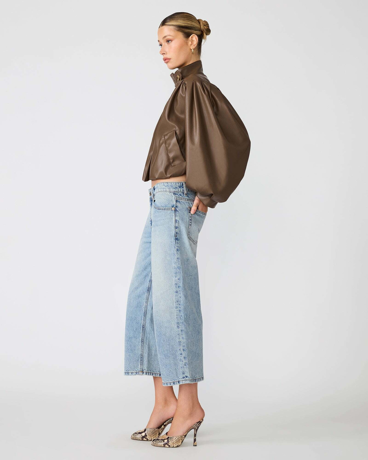 Steve Madden Deedee Jacket in Cocoa