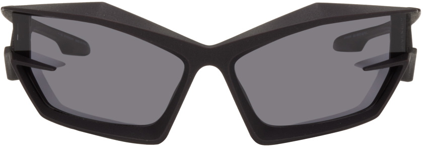 Givenchy Black 3D Giv Cut Sunglasses Givenchy display picture 1