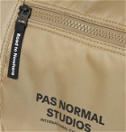 Pas Normal Studios - Porter-Yoshida & Co Logo-Print Shell Duffle Bag - Neutrals