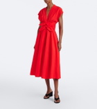 Alaïa Belted midi dress