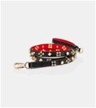 Christian Louboutin - Loubileash S embellished leather dog leash
