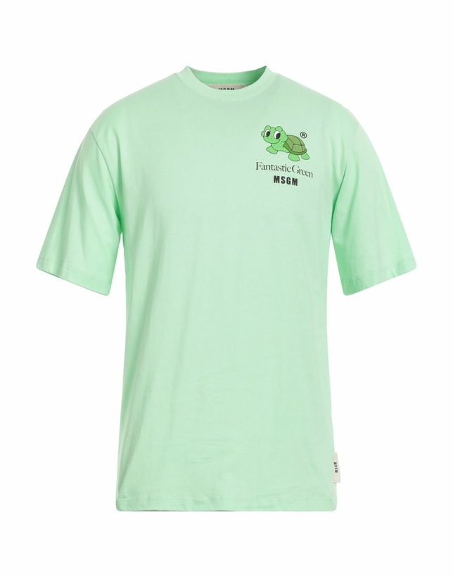 Photo: Msgm Mens T-shirt in Light green