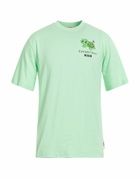 Msgm Mens T-shirt in Light green