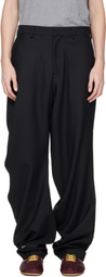 Charles Jeffrey LOVERBOY Black Topsy Turvy Trousers