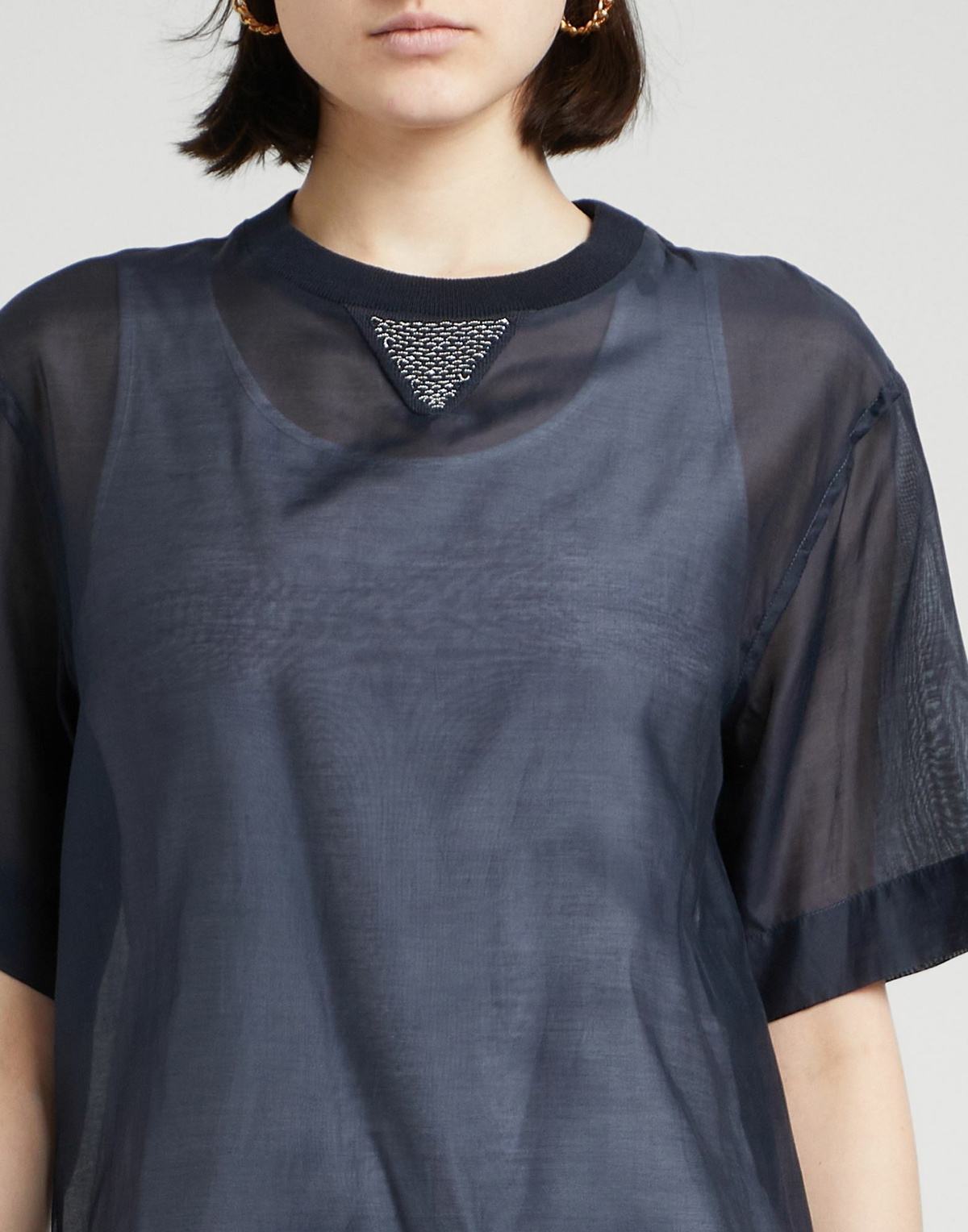 Peserico Womens Midi dress in Navy