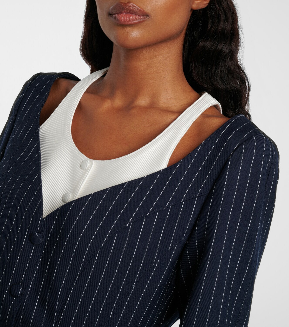 Mugler re/edit Les Salades wool jacket