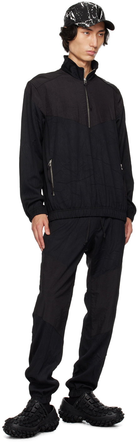 Kanghyuk Black Airbag Sweatpants