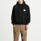 Snow Peak Men's Square Logo Hoodie in Black