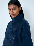 Cecilie Bahnsen High-Neck Fleece Pullover