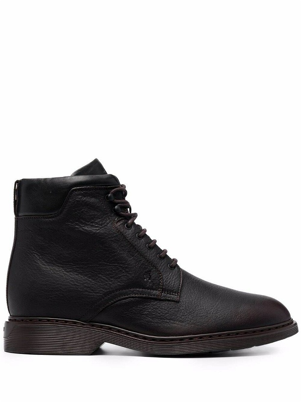 Photo: HOGAN - Leather Ankle Boots