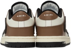AMIRI Black & Brown Skel Top Low Sneakers