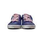 Golden Goose Blue Nubuck Superstar Sneakers