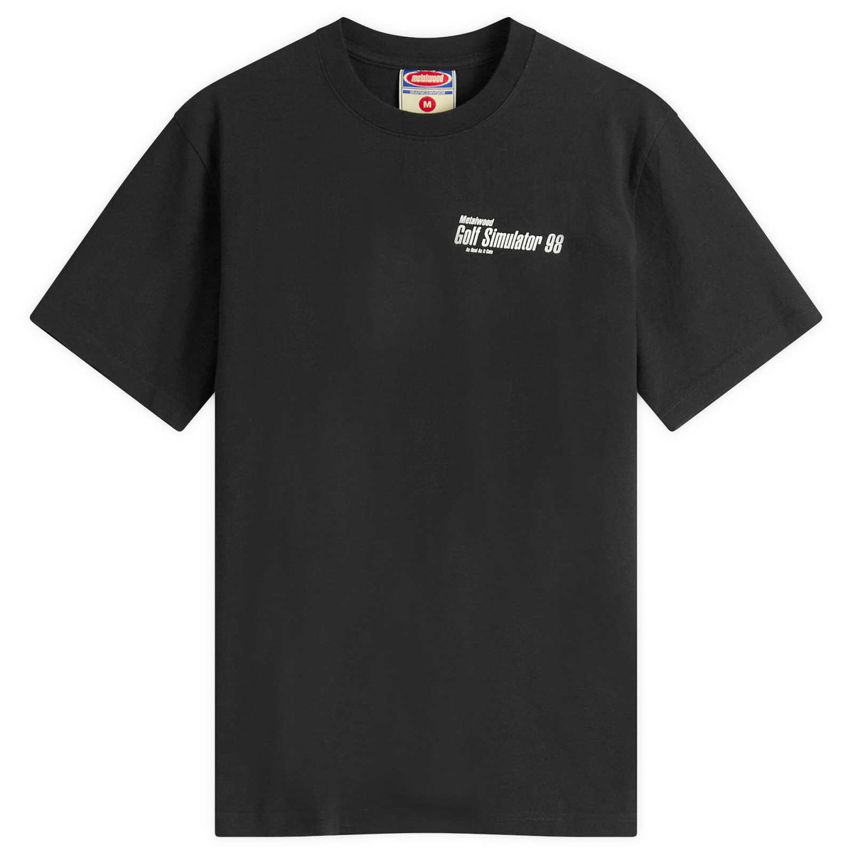Metalwood Studio Men's Simulator 98 T-Shirt in Black