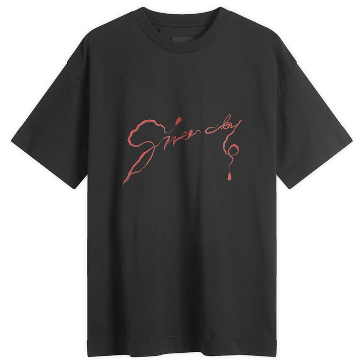 Givenchy Black Chito Edition Embossed Chain T-Shirt Givenchy