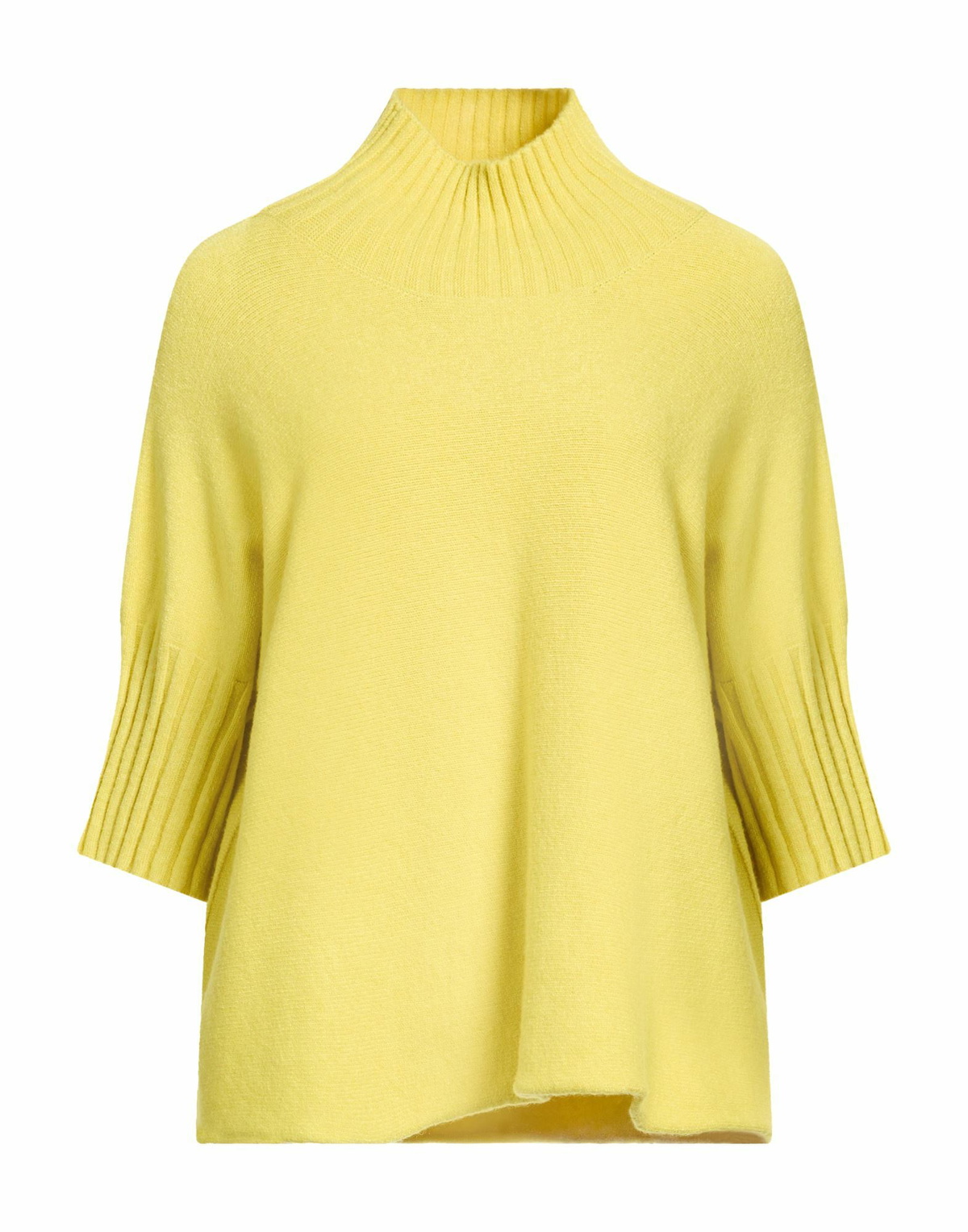 Manila Grace Womens Turtleneck in Yellow