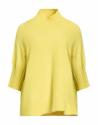 Manila Grace Womens Turtleneck in Yellow