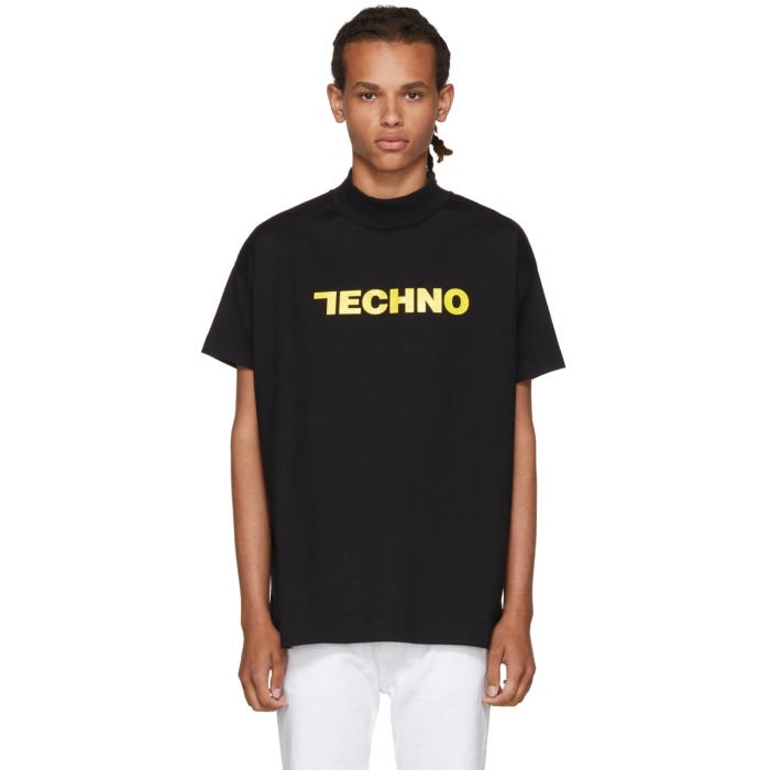 Alyx SSENSE Exclusive Black Techno T-Shirt