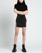 Heron Preston Womens Denim skirt in Black