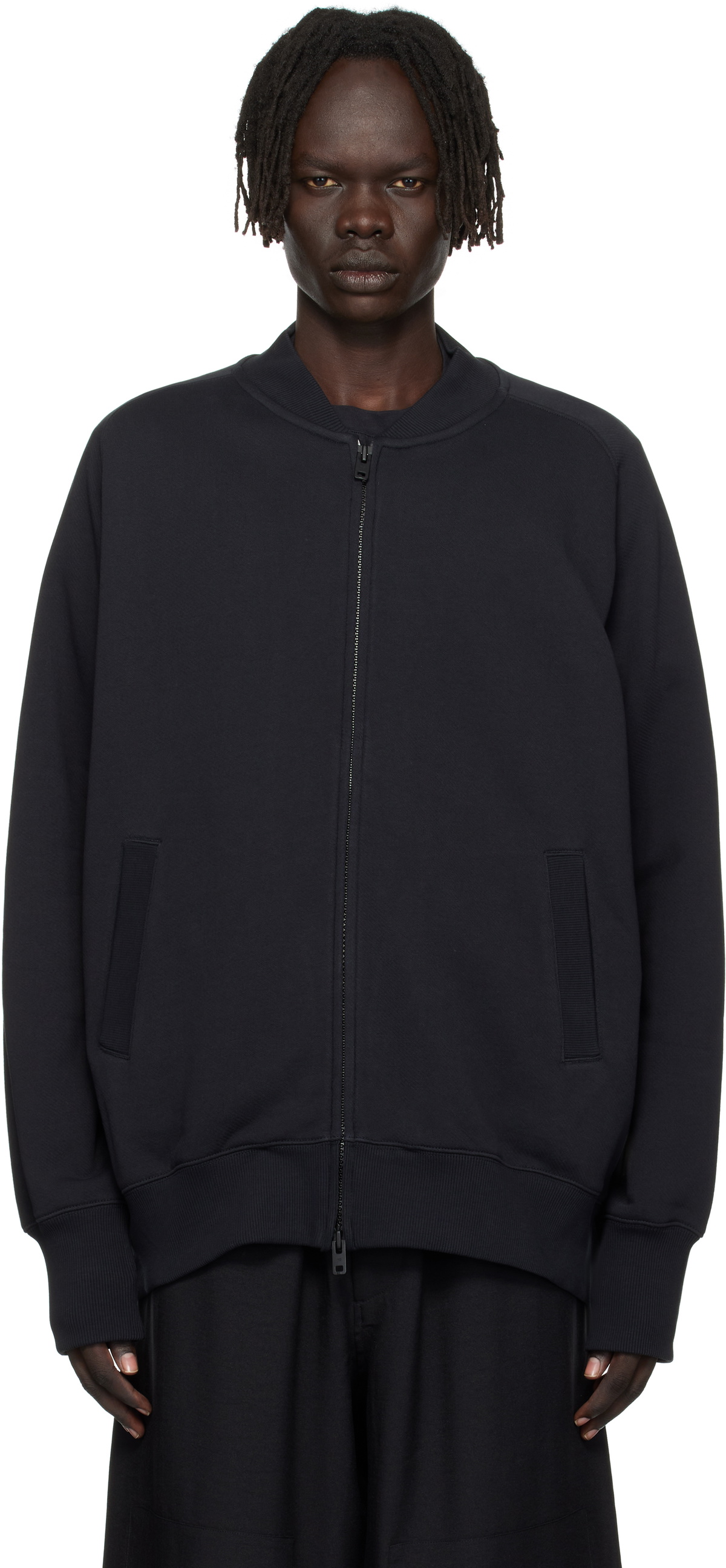 Y-3 Black FT Track Bomber Jacket