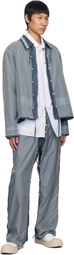 Craig Green Blue Layered Shell Trousers