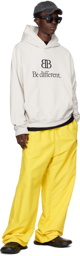 Balenciaga Yellow 3B Sports Icon Track Pants