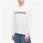 Human Made Men's Arch Logo Long Sleeve T-Shirt in White