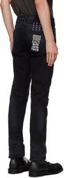 Ksubi Black Hazlow Ghosted Angels Jeans