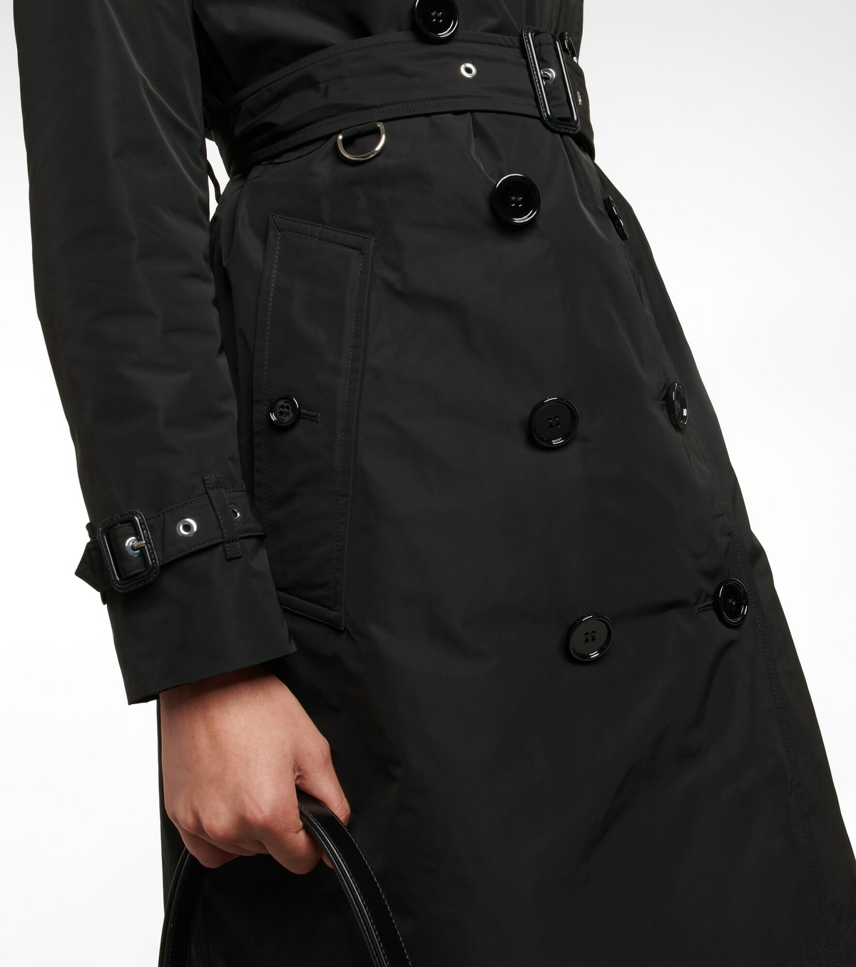 Burberry kensington clearance hooded trench