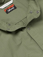 Nanga - Cotton-Blend Ripstop Shirt - Green