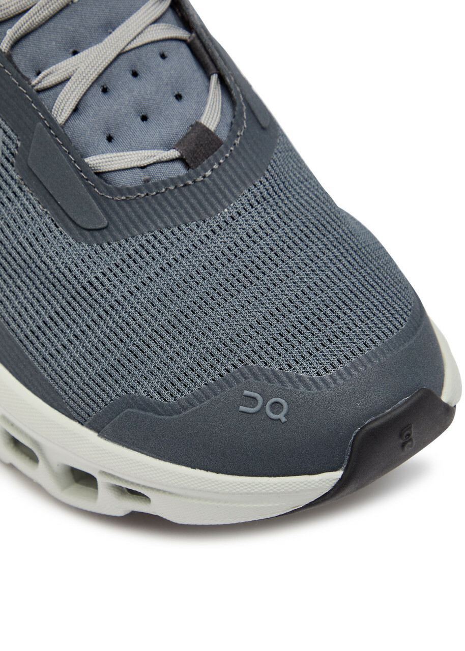 ON Cloudmonster Void Panelled Mesh-knit Sneakers Grey
