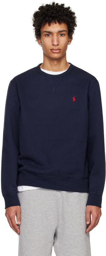 Photo: Polo Ralph Lauren Navy 'The RL' Sweatshirt