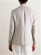 Loro Piana - Torino Slub Linen Suit Jacket - Gray