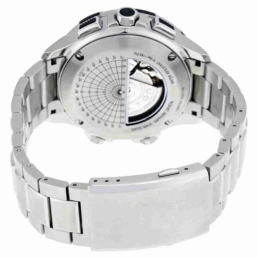 Hamilton Khaki X-Wind Automatic Silver Dial Mens Watch H77726151