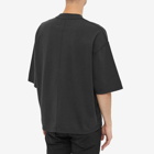 Represent Men's Oversize Pocket T-Shirt in Off Black