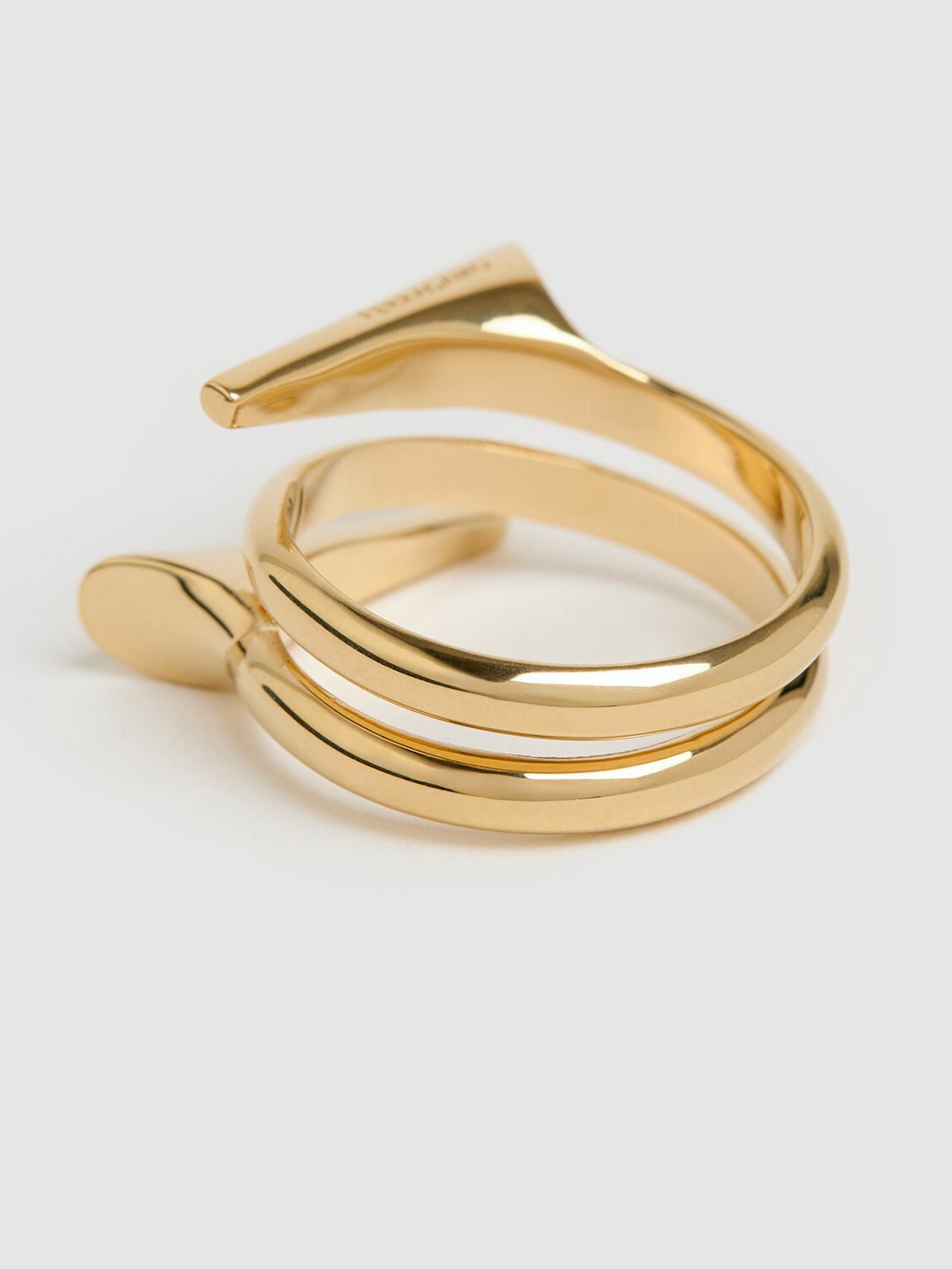 【関税込み】Ferragamo ゴールド Gancio Ganpierce リング FERRAGAMO Gold Gancio Ganpierce Ring | REVERSIBLE
