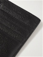 Balenciaga - Cash Logo-Print Full-Grain Leather Zipped Cardholder
