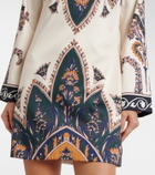 Veronica Beard Cromwell floral minidress