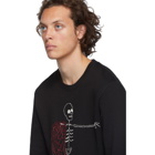 Alexander McQueen Black Winged Skeleton Sweatshirt