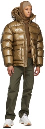 Undercover Brown Down Puffer Jacket