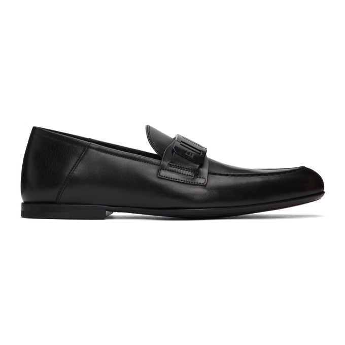 Photo: Dunhill Black Link Loafers