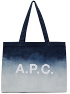 A.P.C. Blue Diane Shopping Tote