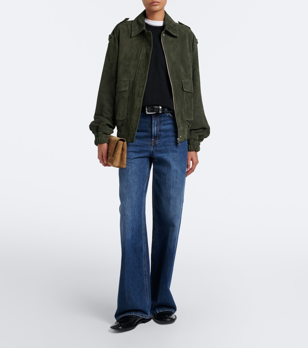 Arma Halti suede blouson jacket