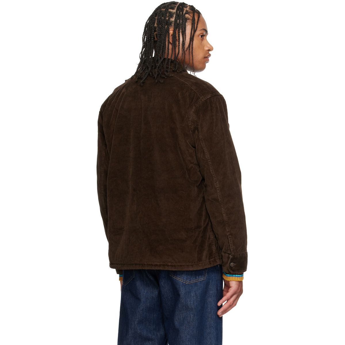 Polo Ralph Lauren Brown Fleece-Lined Corduroy Over Shirt