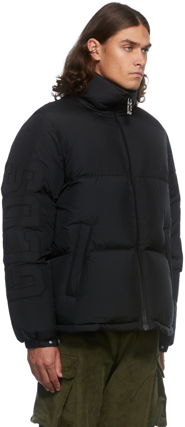 Gcds Monogram Puffer Jacket : Men Coats & Jackets Black | Gcds