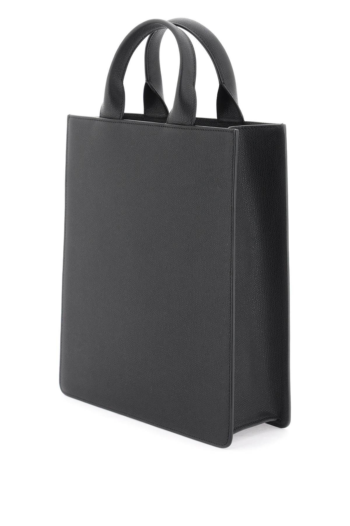 VALEXTRA small 'boxy' tote bag Brown